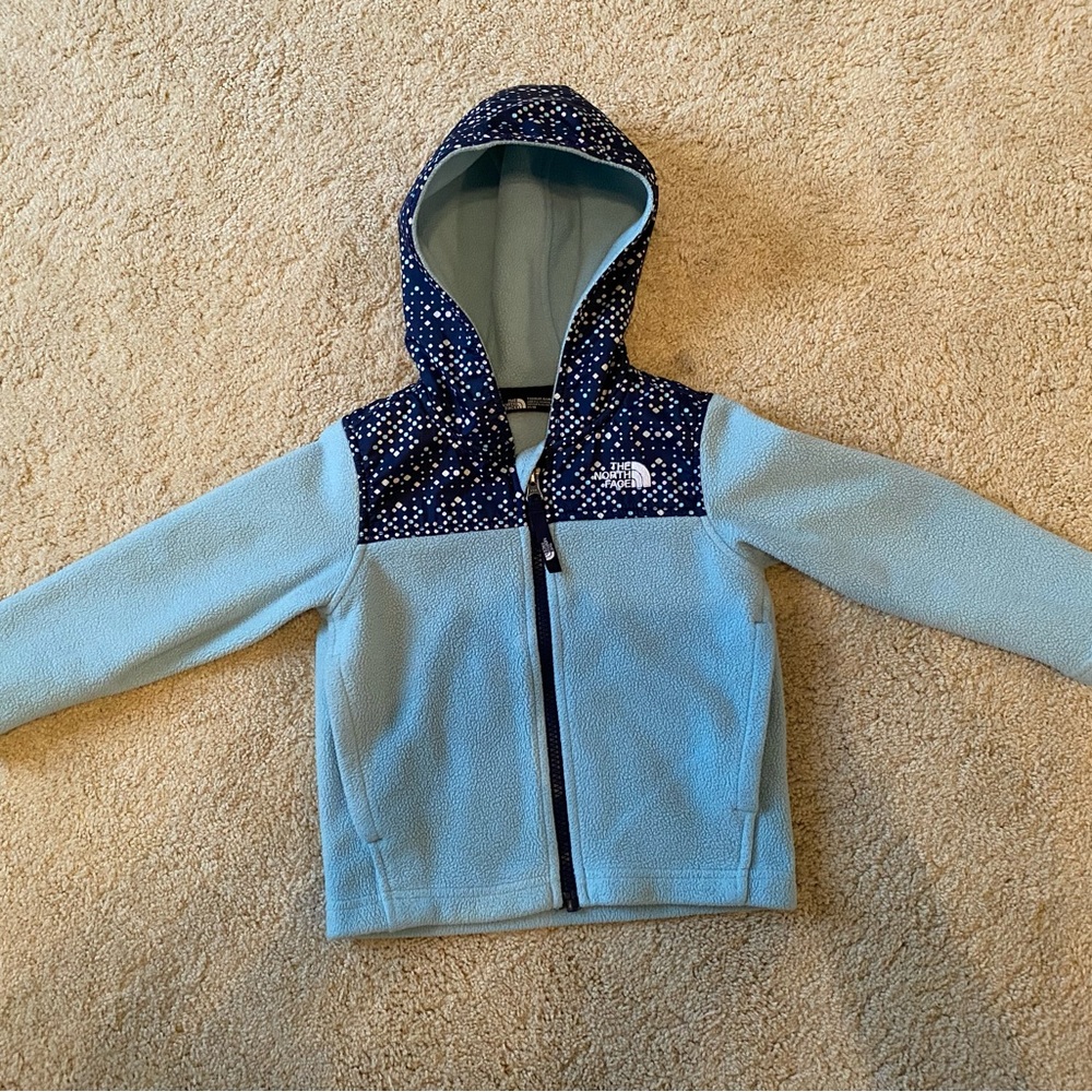 North Face Fleece Hooded Jacket 3T
